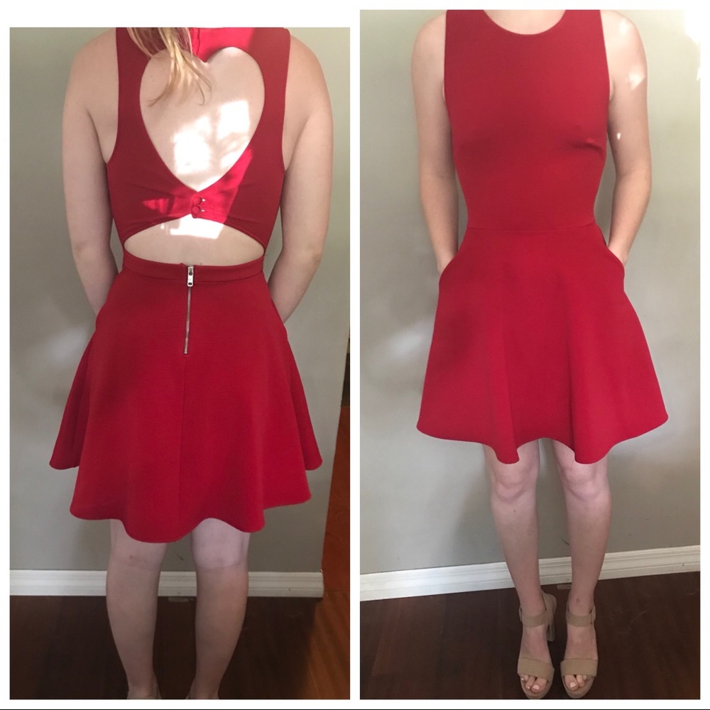 Red Cocktail Dress